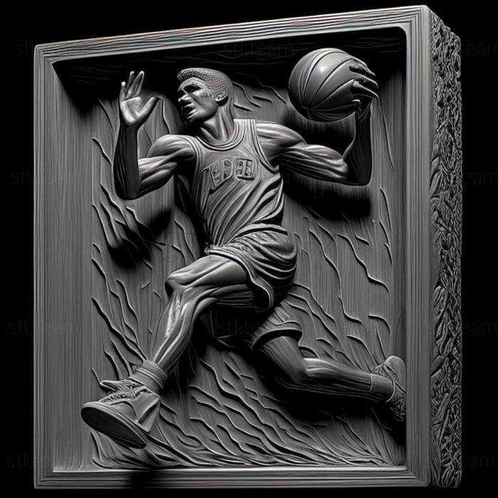 3D модель Игра NBA Live 2001 (STL)